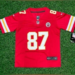 Travis Kelce Jersey 87 Adult Men’s Large - KC Chiefs football Jersey
